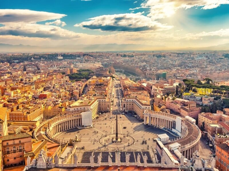 Circuit de Rome à la côte Amalfitaine