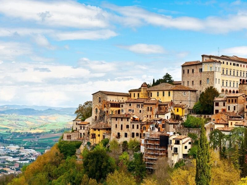 Autotour Villes montagneuses de l'Ombrie - De Rome A Rome