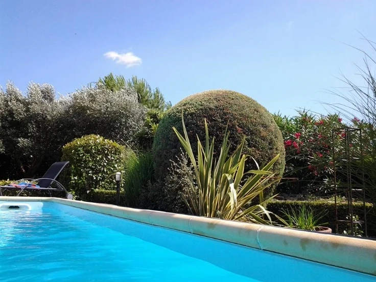 Jolie maison de charme avec jardin à l'anglaise et piscine