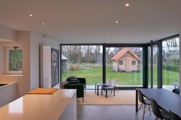 SUPERBE VILLA EN BORD DE DUNES Sint Idesbald :  Belle Rose
