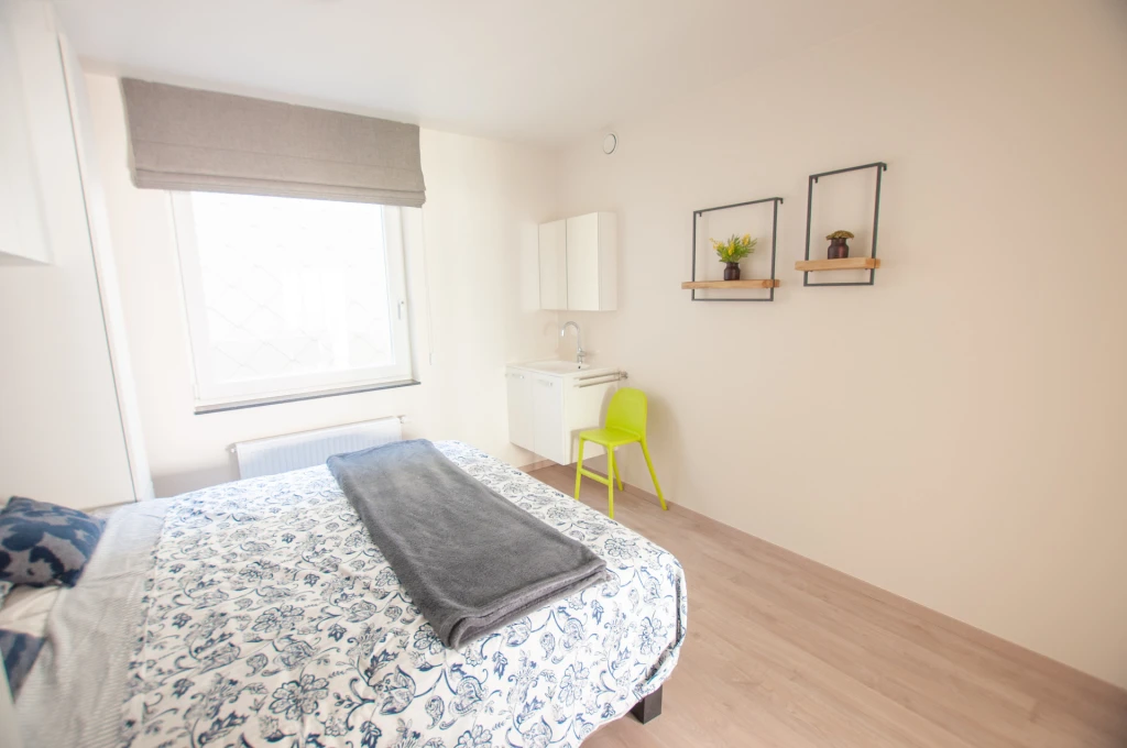 Appartement vacances avec vue latérale sur la mer à Ostende
