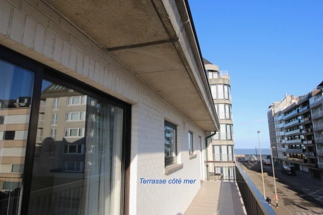 Superbe appartement 2ch. à Knokke Heist avec vue sur mer