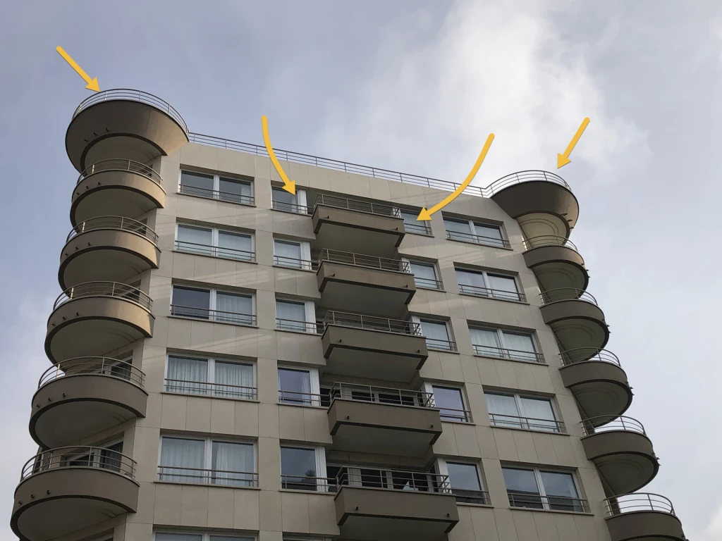 Penthouse en duplex avec vue panoramique sur la mer