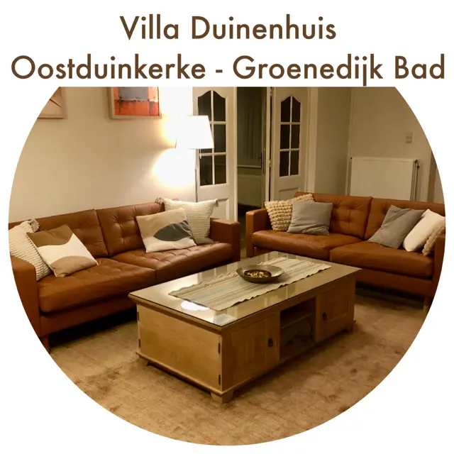Oostduinkerke- Nieuport : Duinenhuis, un endroit magnifique sur notre côte pour des vacances heureuses au bord de la mer