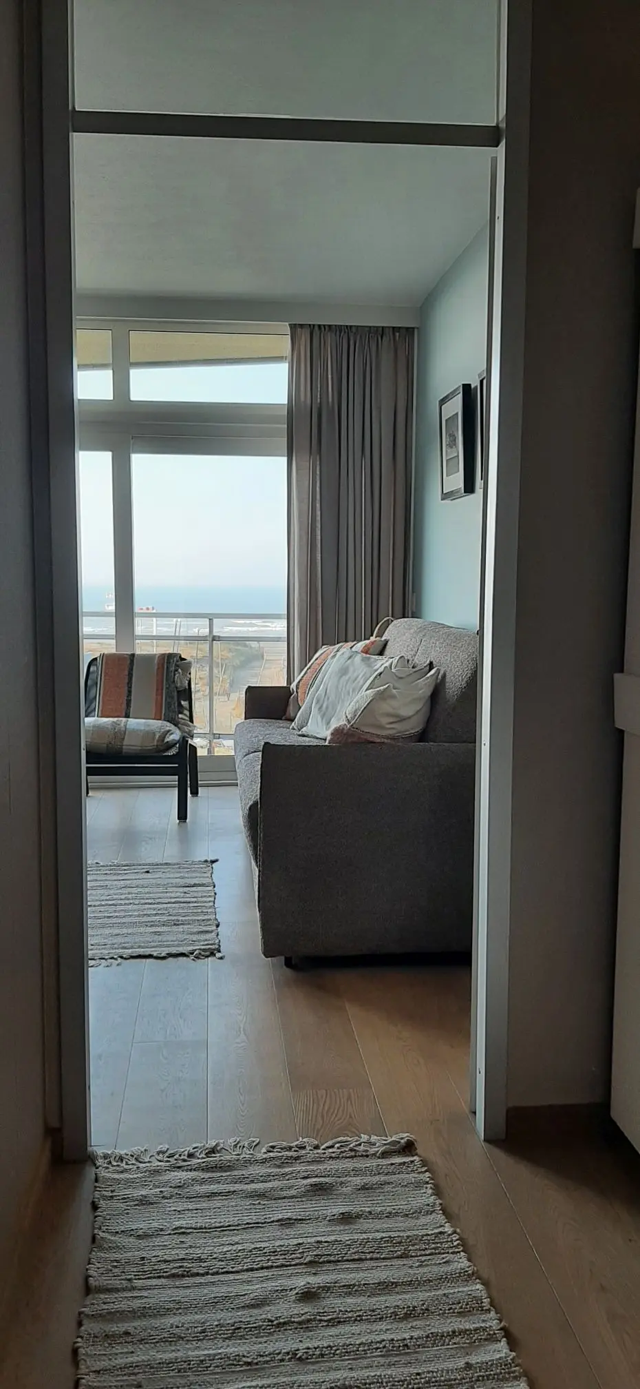 Studio avec vue frontale sur la mer et garage inclus