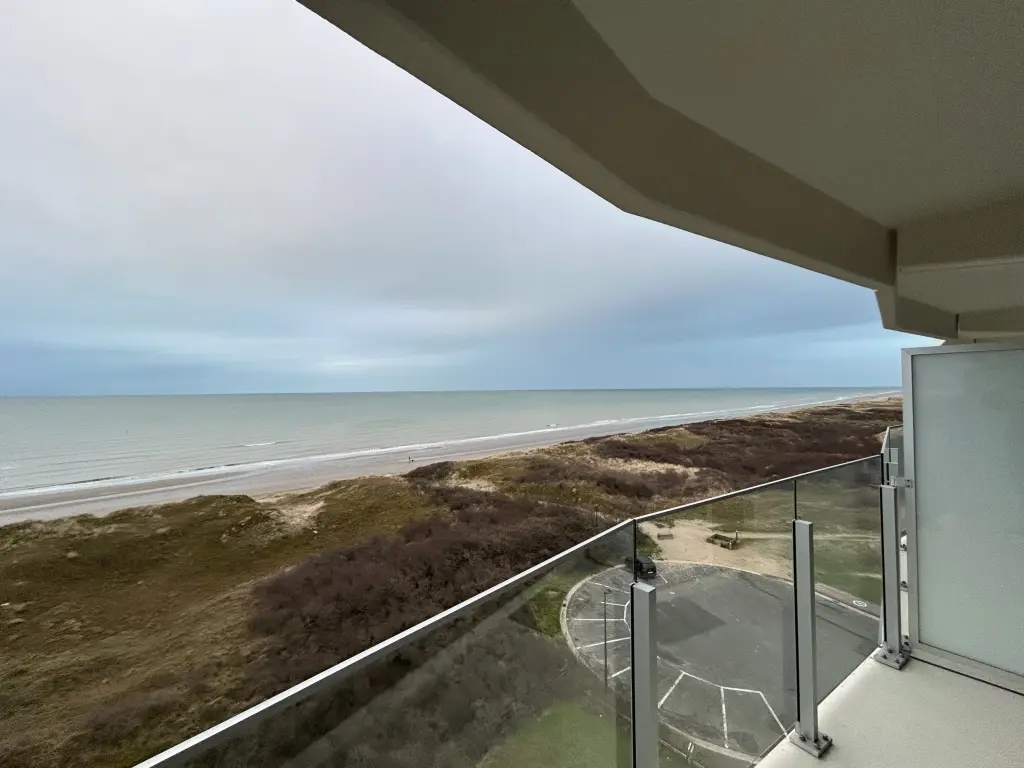 Superbe studio avec vue sur mer dans la réserve à la panne