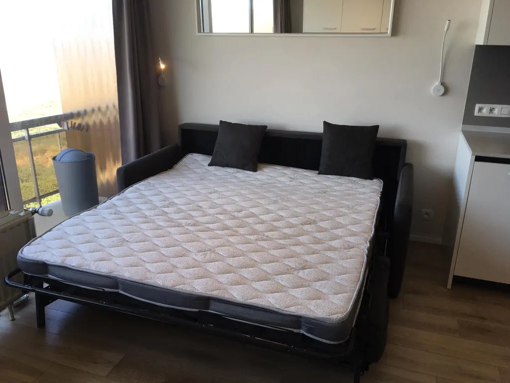 Superbe studio avec vue sur mer dans la réserve à la panne