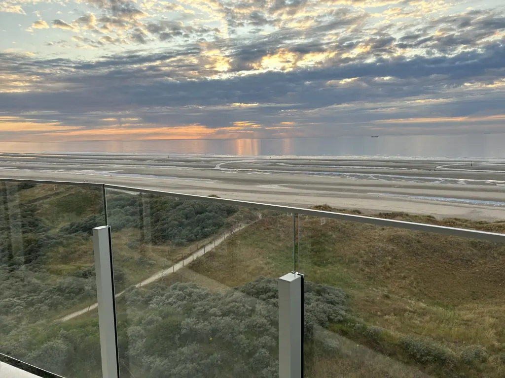 Superbe studio avec vue sur mer dans la réserve à la panne