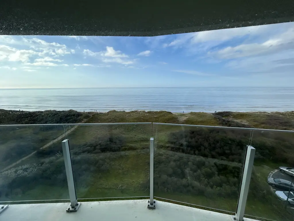 Superbe studio avec vue sur mer dans la réserve à la panne