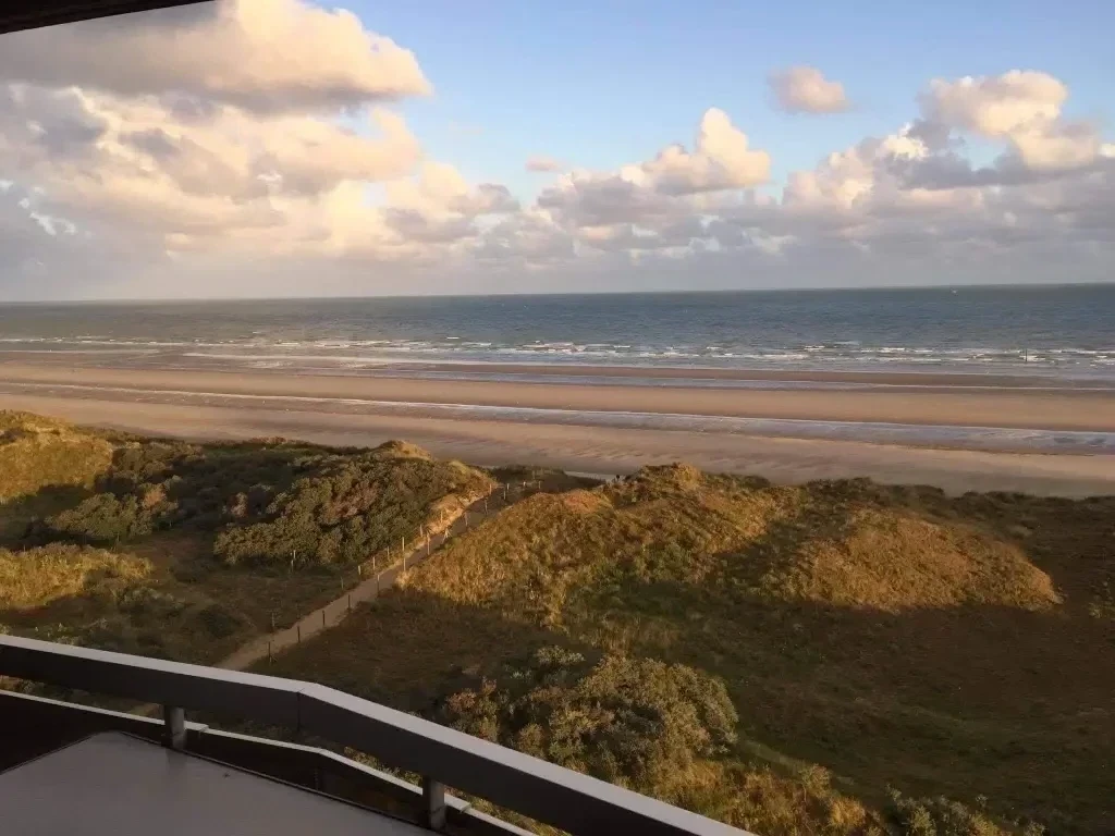 Superbe studio avec vue sur mer dans la réserve à la panne