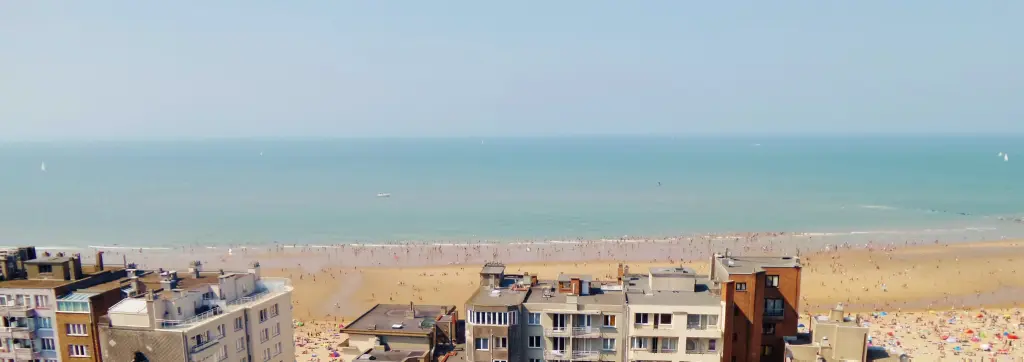 Appartement Ostende vue mer 7 pers. (19e étage)