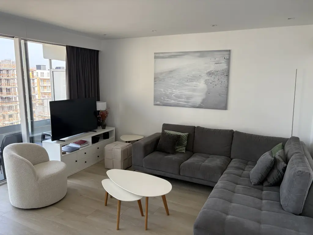 Bel appartement lumineux 2 ch. à Nieuport (garage incl.)