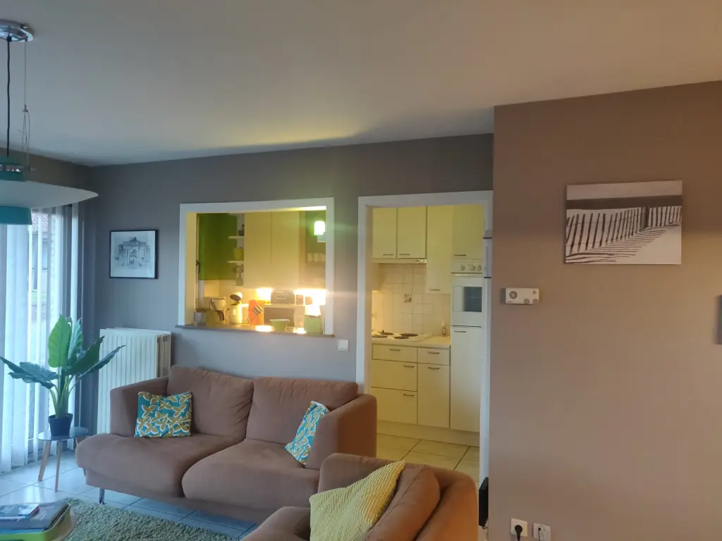 Appartement de coin à Sint-Idesbald pour 7 pers.