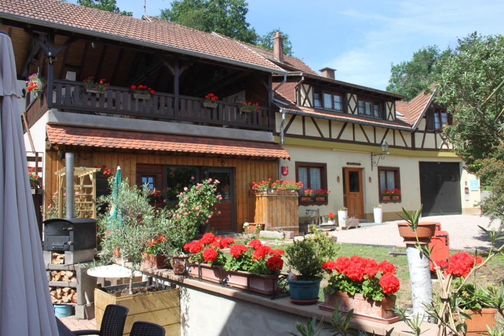 MAISON ALSACIENNE GITE DE FRANCE EN ALSACE ENTRE COLMAR ET STRASBOURG