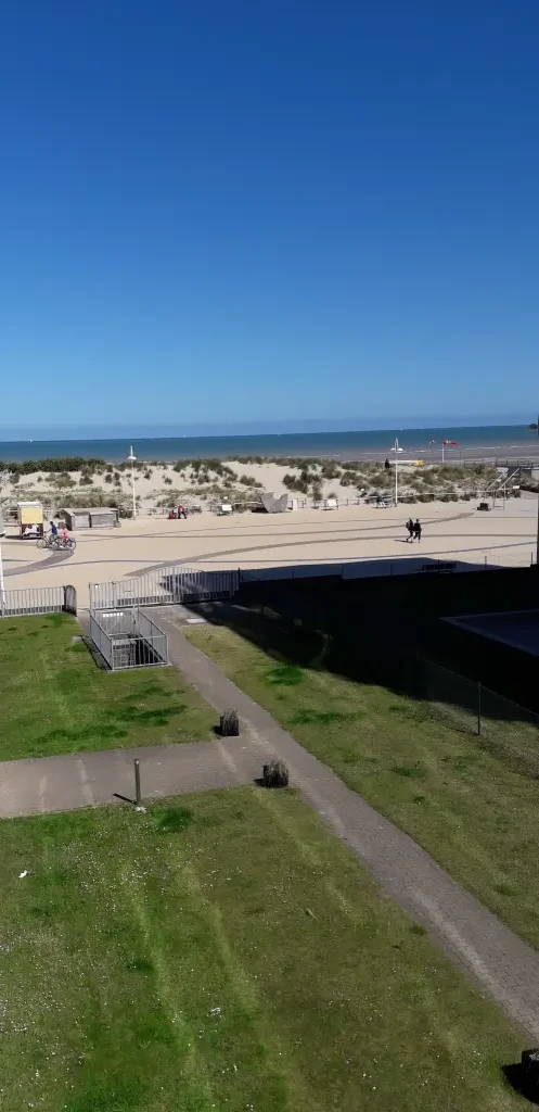 Appartement avec garage 2 ch, digue de mer